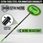 62'' Car Wash Brush Kit with Long Handle, Microfiber Car Wash Mop Mitt Scratch-Free Car Detailing Care Kit Car Cleaning Brush Supplies for Cars RV SUV Truck Boat