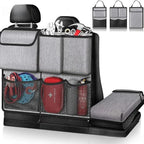 Car Trunk Organizer for Acura MDX 2007–2013, Large Capacity Hanging Rear Seat Organizer, Foldable Backseat Trunk Organizer for SUV Cargo Storage | multiple storage pockets keeps tools, groceries, emergency supplies and travel essentials neatly organized