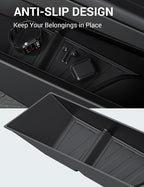 Tesla Cybertruck Door Side Storage Box Front Rear Door Tray Organizer Slot Pockets Handle Insert Protector TPE Cybertruck Accessories 2024 2025 4PCS