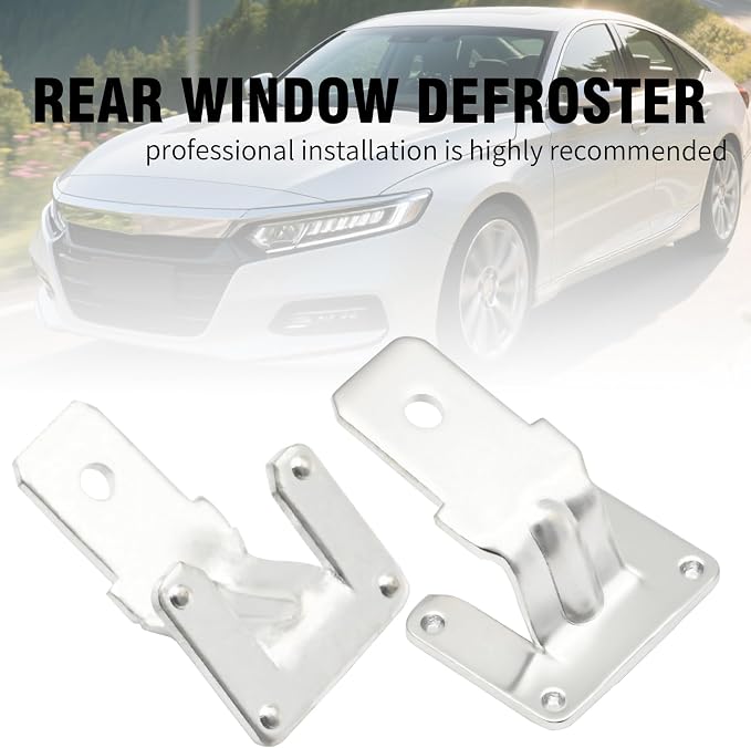 6 Pcs Rear Window Defroster Replacement Tab, Universal Rear Defroster Repair Kit for Most Vehicles