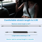 USB C to USB C Cable [3FT+6FT], 2Pack Coiled USB C Charger Cable for Car, Type C Fast Charging Cable Compatible with iPhone 17/16/ 15/Plus/Pro/Pro Max/MacBook Pro 2020/Samsung Galaxy S23