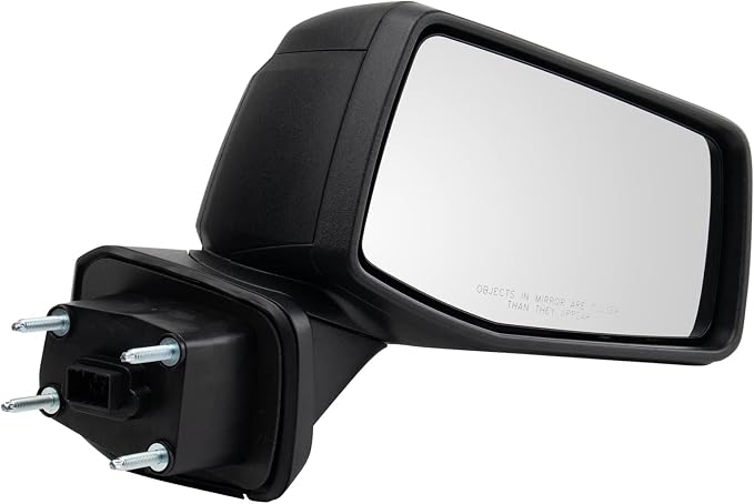 Passenger Side Power Heated Manual Folding Mirror Textured Black Compatible with 2019-2023 GMC Sierra 1500 2022 Sierra 1500 Limited GM1321625
