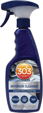 303 Interior Cleaner for Dash, Glass & Screens, 16 oz | Cleans interior surfaces with a residue-free finish. Safe on touchscreens, LCDs, and glass.