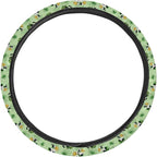Anti-Slip Steering Wheel Cover Car Wheel Protector for Truck Van Car SUV Auto Steering Wheel Protector Car Accessories, St.Patrick Cat Leprechaun Hat Shamrock Beer Pattern