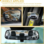 2PCS Blind Spot Mirror, Side Mirror Blindspot, Adjustable Wide Angle Convex Side Rearview Mirrors, Car Exterior Accessories HD Glass Frameless Convex Rearview Universal for Sedan SUV Truck
