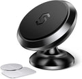 Magnetic Car Phone Holder for Dashboard, 360° Adjustable Strong Magnets Cell Phone Car Mount Compatible with iPhone, Samsung, Android etc.