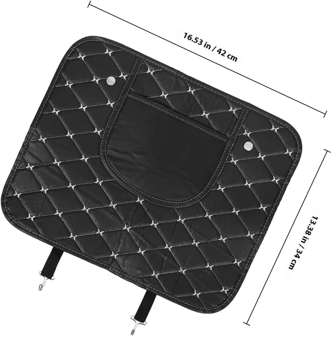 Protector Kick Mats for Full Protection Design Built Storage Bag for Car SUV Truck Elegant Cover for Easy Organization