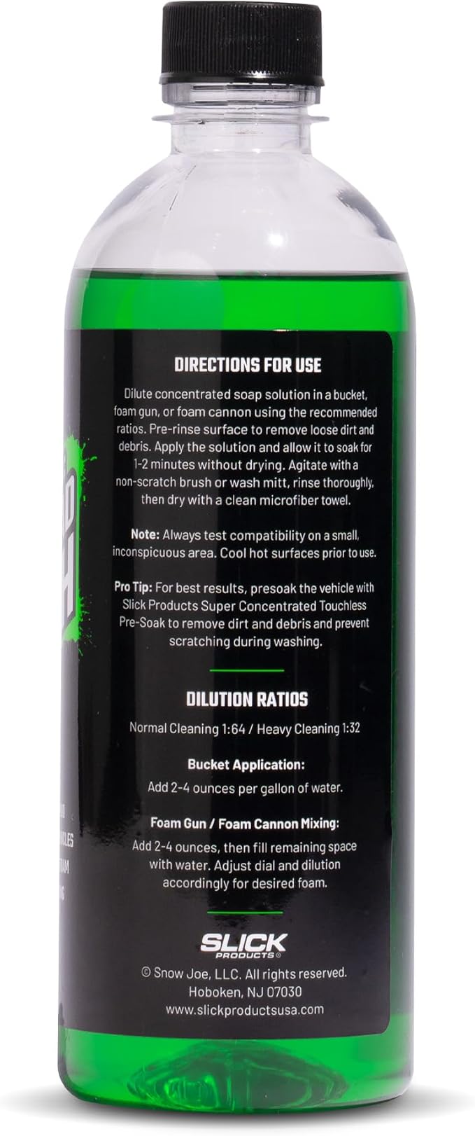 Total Off-Road Wash Super Concentrate – Thick Foaming Car Wash Soap with Hybrid-Ceramic Formula for Dirt Bikes ATV UTV Trucks Jeeps and More – Foam Cannon Ready – 16 oz