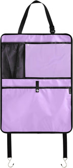 Seat Back Protector Mauve Car Seat Protector Kick Mat, Kick Pads for Back of Car Seat