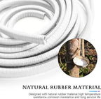 Fekey&JF Car Door Edge Guards, 10FT U-Shape Rubber Seal, Universal Automotive Door Protector, No Glue Required, White