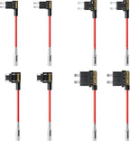 Dashcam Hardwiring Kit, Includes Two Sets of Four Fuse adapters and a USB-C Power Connector, Supporting 24-Hour Parking Monitoring and Low-Voltage Protection