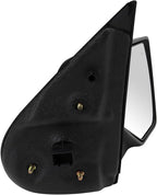 Passenger Side Power Heated Mirror Smooth Black Cover Compatible with 2006-2010 Ford Explorer 2007-2010 Explorer Sport Trac 2006-2010 Mercury Mountaineer FO1321284
