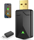 Wireless CarPlay Adapter– Android Auto Wireless Adapter, 5.8GHz Wi-Fi Plug & Play,Mini and Stable iOS 10+/Android 10+, Fast Auto-Connect for Cars 2016+ (1Pcs)