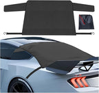 Car Windshield Snow Ice Cover, Windproof Sunshade Protector, Oxford Cloth Car Frost Window Covers, Universal Fit for Most Cars, Trucks, SUVs