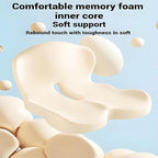 Memory Foam Truck Seat Cushion for Truck Driver Ergonomic Driver Seat Cushion with Lumbar Support & Sciatica Relief, Ideal Car Seat Cushions for Driving & Semi Truck & Office Chair
