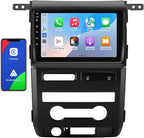 5G WiFi Car Radio Stereo for Ford F150 2009-2012,9" HD IPS Touch Display,Wireless CarPlay/Android Auto,GPS DSP RDS,Upgrade Bluetooth 5.0 AM/FM Stereo Low-end Car