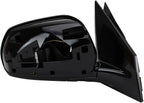 Passenger Side Power Mirror Smooth Gloss Black Manual Fold No Heat No Memory Compatible with 2005-2007 Nissan Murano NI1321181