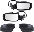 Driver & Passenger Side Power Heated Mirror Set Paint to Match Without Memory Compatible with 2012-2019 Chrysler 300 CH1320404 CH1321404