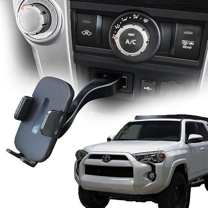 The Original Runner Smash Mount 5th Gen 4Runner Phone Mount w/Basic Phone Holder Made in the USA