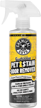 Furbidden Pet Stain Remover for Car & Home, Carpet & Upholstery Cleaner, Eliminates Pet Odors & Stains from Urine & Vomit, Multi-Surface Pet Odor Neutralizer - 16 oz