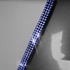 Door Edge Anti-Scratch Sticker Door Crash Bumper Crystal Bling Protection Tape Rubber Strip Sticker,Car Door Protector,Car Door Guard,Car Door Protection,90cm/35.4" Each One,4Pack/Set,Deep Blue
