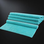 Microfiber Drying Towel Car Wash Drying Towel, 6 Pack Super Plush Edgeless Car Wash Towels for Auto Detailing, 16.1x17.7 in, 420GSM, Teal Blue-MT039
