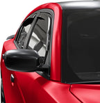 Voron Glass in-Channel Extra Durable Rain Guards for Dodge Charger 2011-2023, Window Deflectors, Vent Window Visors, 4 Pieces - 200907