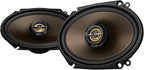A-Series MAX TS-A683FH 6” x 8' 2-Way Speakers (Pair) – 370W Max, Balanced Sound + Smooth Treble, Enhanced Bass, Great Stock Replacement