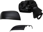 Passenger Side Mirror Assembly Electric Adjustment Heated No Memory Black Compatible with 2013-2018 Subaru Forester SU1321125 SU1321130