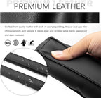 2026 New Leather Car Seat Gap Filler 2 Pack,Premium Car Seat Gap Plug Blocks Phones/Keys from Falling,Universal in Between Cars Seats Catcher for Most Cars/SUVs/Trucks
