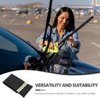 4Pcs Wiper Protectors, 25.5x3.9in Polyester Car Windshield Wiper Cover, 210D Waterproof Rain and Bird Droppings RV Wiper Guards for Cars SUVs and Trucks