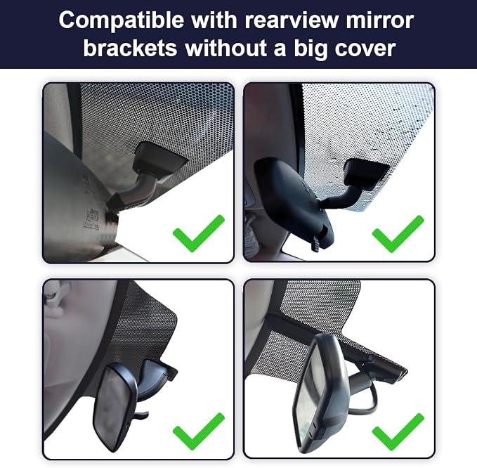 Front 4K+Rear 1080P Dash Cam for 2011-2024 Honda Vehicle Styles (Rhombus Dome Light), OEM Factory Look, Dual Loop Recording, WiFi & APP, G-Sensor, Easy to Use, 128GB Card