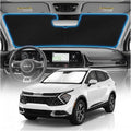 for KIA Sportage NQ5 Sun Shade Windshield Cover - Custom Fit Sportage NQ5 Accessories 2023 2024 2025 2026 Sunshade Foldable UV Protection & Heat Shield Sun Visor Accessories