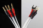 Premium Silver Cable Set - 4FT for Super Tweeters (Pair)