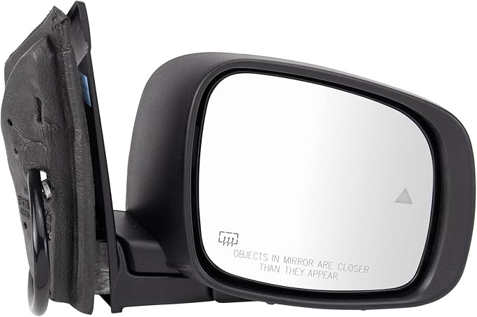 Driver & Passenger Side Mirror Set with Blind Spot Indicator Compatible with 2013-2016 Chrysler Town & Country Dodge Grand Caravan CH1320481 CH1321481