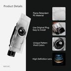 2Pcs Car Door Lights Compatible with Challenger 2015-Present. Personality Pattern LED Projector Courtesy Welcome Lights for SRT SXT GT RT (Picture 1)