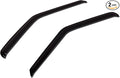 WV-560 Outside Mount Window Visor Deflector Rain Guard Dark Smoke 2-pc Set, Compatible with 2002-2006 Acura RSX