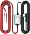 Dash Cam Hardwire Kit, Type C USB Port, DC 12V - 24V to 5V/2.5A Max Car Charger Cable kit with Fuse, Low Voltage Protection for Dash Cam Cameras