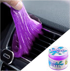 Cleaning Gel for Car, Universal Vehicle Interior Detailing Cleaning Putty Gel, Detail Cleaner Tools for Keyboard Vent PC Laptop Camera, Automotive Duster Remover Cleaner Accessories (Purple)