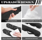 2PCS Car Seat Gap Filler Strip,Anti-Drop Car Seat Gap Plug with Fixing Ring for Filling Gaps Between Consoles and Seats,in Between Cars Seats Catcher Cars Interior Accessories