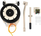 5 Ton/11000 lbs Triple Bag Air Jack, Air Bag Jack Lift Up to 15.75 Inch, 3-5S Fast Lifting, for Cars with Long Handle (Beige)