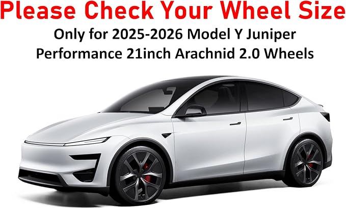 Rim Protector for Tesla 2025 2026 Model Y Juniper Performance 21inch Arachnid 2.0 Wheels Cover All-in-one Car Tire Trim Rings Rim Case Hubcaps Model Y Juniper Accessories