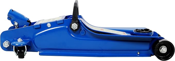 Low Profile Car Jack 4 Ton Portable Floor Hydraulic Jacks 8000 lbs | Heavy-duty steel floor jack with 4-ton capacity, low profile design, lifting range 2.5-20 inches, overload protection va