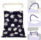 Daisy Decor Car Trash Bag Car Garbage Bag Hanging Cars Trash Can Spring Decor Waterproof Cars Back Seat Organizer for Vehicle Travelling Camping
