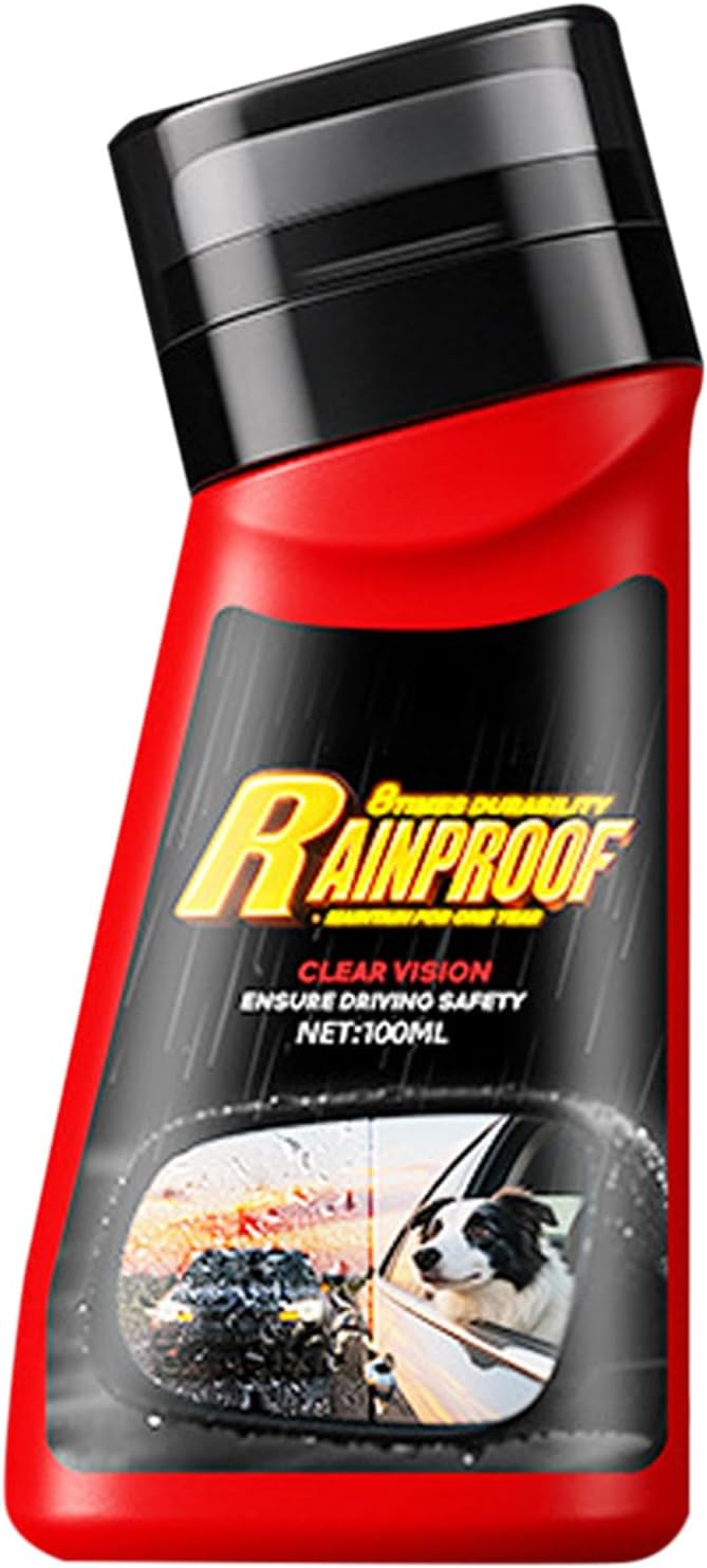 Car Glass Water repellentt - Anti Mist Sealant, Vision Improvement Film, Quick Apply Defog Agent, Durable Weatherproof Shield, Enhanced Night Driving Safety | for Sedans RVs