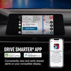 Cobra SC 250R Smart Dual View Front and Rear Dash Cam + Cobra Full HD (1080P) Cabin-View Accessory Camera (FV-CV2)