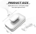 Magnetic Double-Sided Windshield Cleaner with Anti-Fall Rope | Vehicle Window Cleaner, Windscreen Glass Wiper, Universal for SUV Automobile Truck