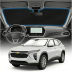 for Chevy Trax Sun Shade Windshield Cover - Custom Fit Trax Accessories 2013-2024 2025 2026 Sunshade Foldable UV Protection & Heat Shield Sun Visor Accessories