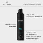 Car Leather Cleaner and Conditioner, Leather Care Kit for Car Interior | Car leather seat cleaner & leather conditioner for car seats with Aloe Vera, steering wheel & upholstery, restores softness