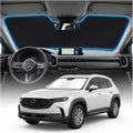 for Mazda CX50 Sun Shade Windshield Cover - Custom Fit CX-50 Accessories 2023-2025 2026 Sunshade Foldable UV Protection & Heat Shield Sun Visor Accessories